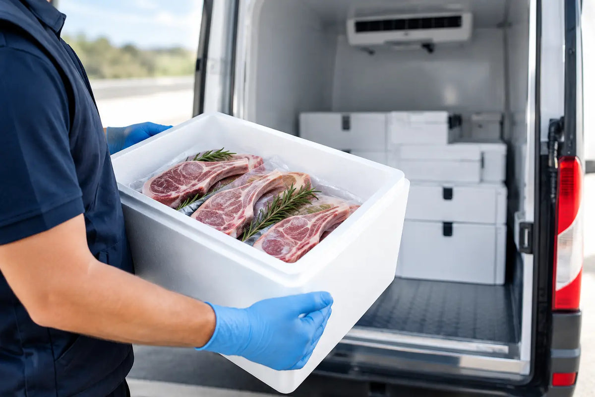 Leitfaden für gekühlte Zustellung von Lammfleisch