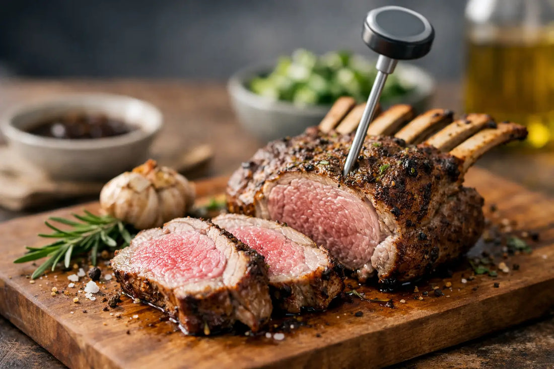 Welche Kerntemperatur braucht Lammfleisch?