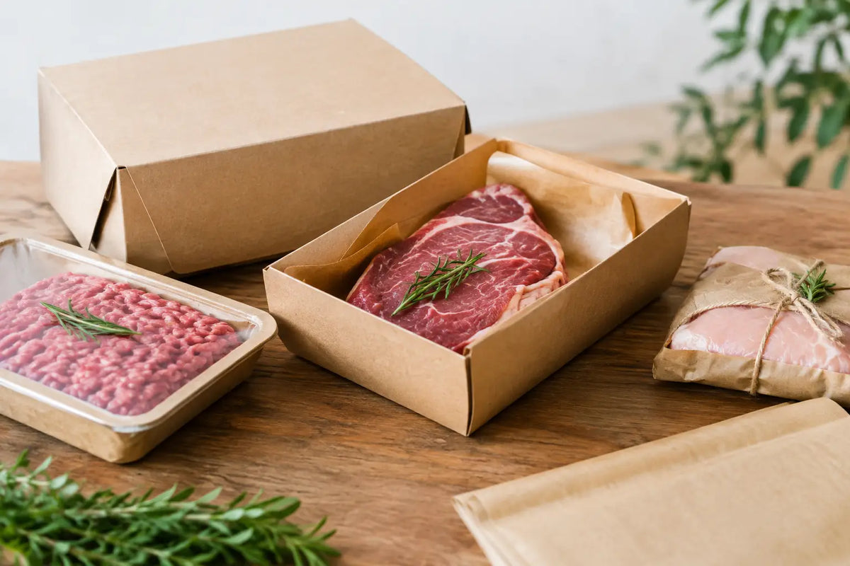 Nachhaltige Verpackungen für Fleischversand