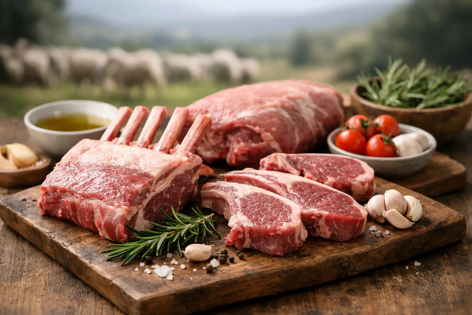Frisches Lammfleisch bestellen mit Qualität