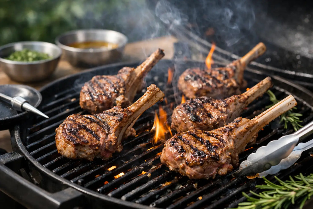Lammkotelett grillen - welche Temperatur passt?