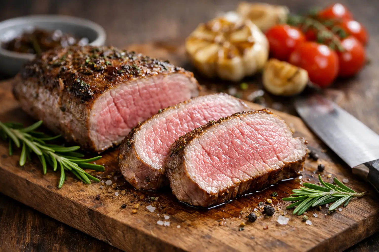 Lammfilet perfekt rosa braten leicht gemacht