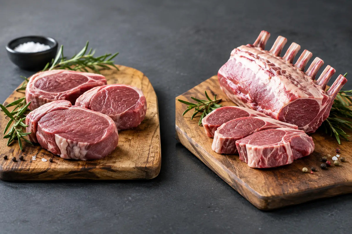 Lammfilet vs. Lammrücken richtig auswählen