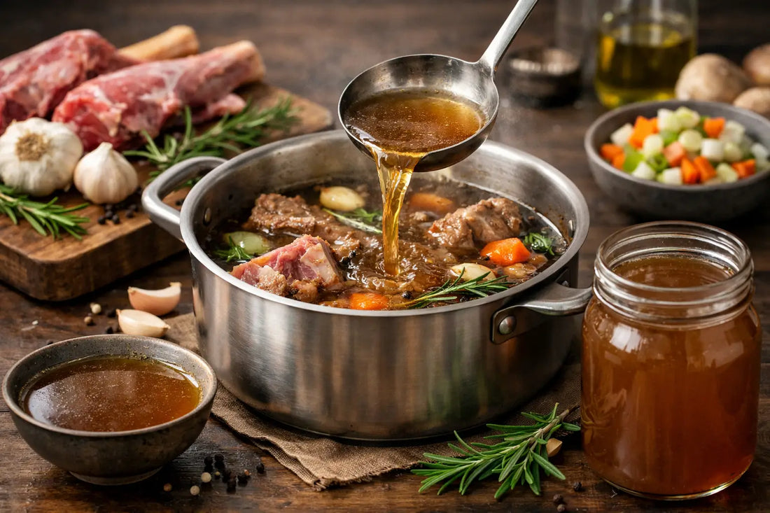 Anleitung zum Lammfond kochen für vollen Geschmack