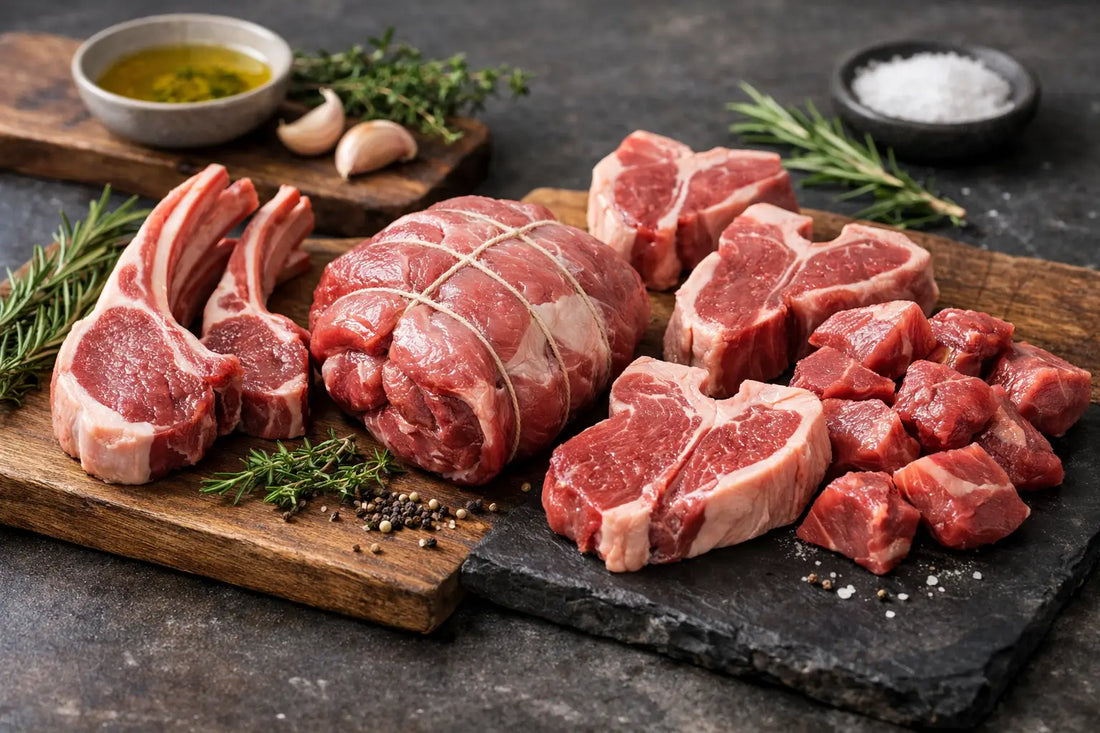 Leitfaden für Lammfleisch-Zuschnitte