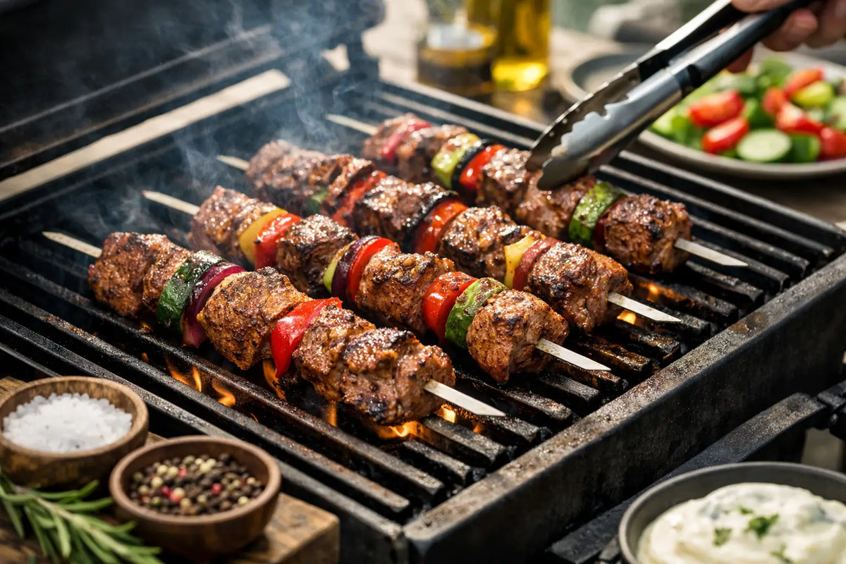 Lammspieße zuhause saftig grillen in 7 Schritten