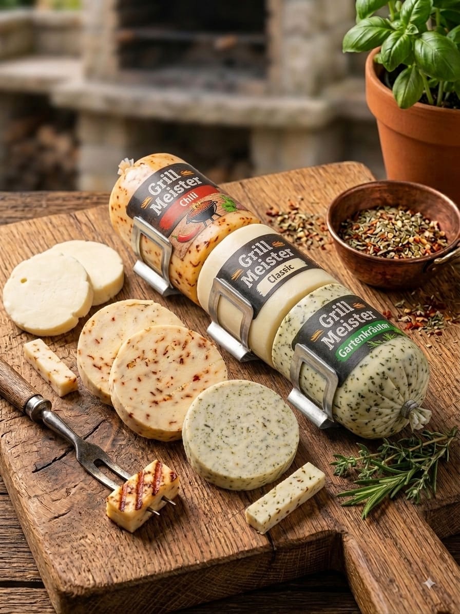 Hausgemachter Gouda-Grillkäse – außen knusprig, innen cremig