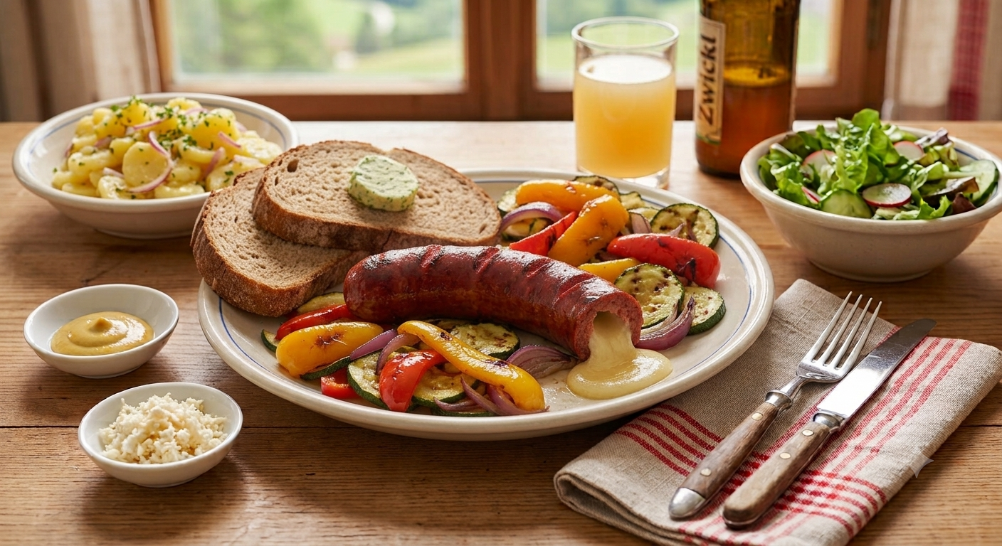 Käsegrillwurst Lamm