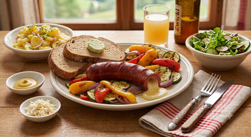 Käsegrillwurst Lamm