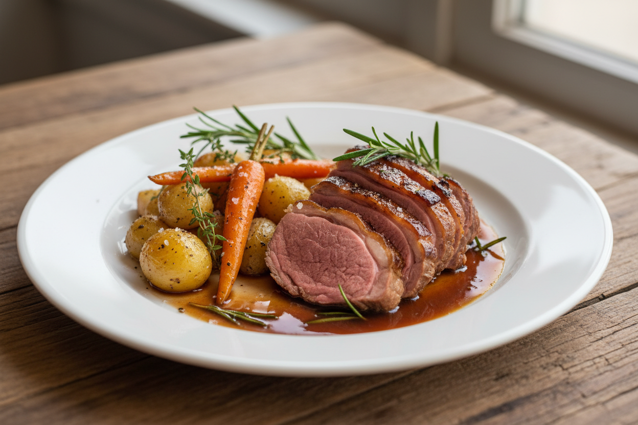 Ausgelöste Lammkeule vom österreichischen Lamm – hochwertiges Premium-Lammfleisch mit feinem Aroma