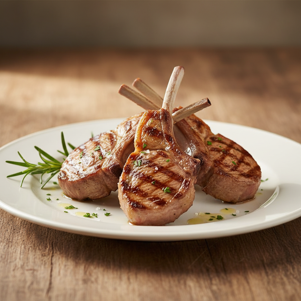 Zarte Lammkoteletts aus Österreich – ideal für Grillabende und mediterrane Gerichte