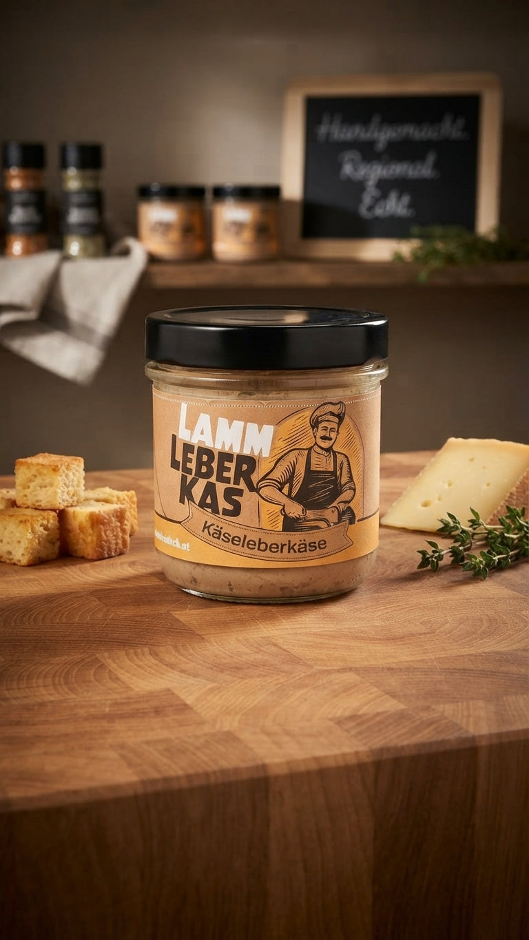 Leberkäse mit Lammfleisch kaufen – Im Glas gebacken