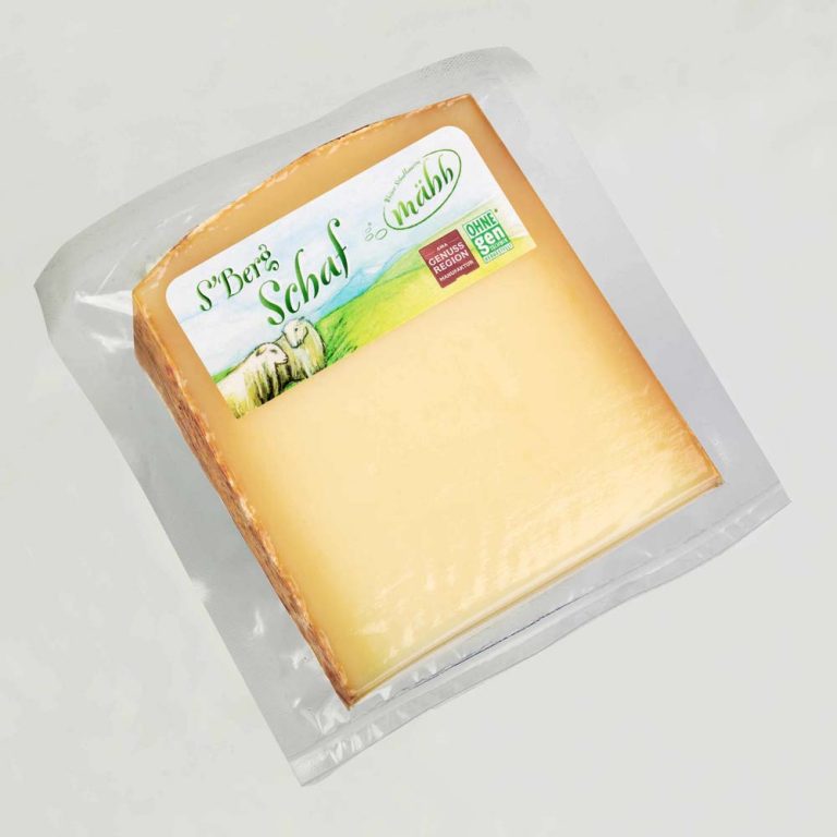 S'Bergschaf Schnittkäse aus Schafmilch – würziger österreichischer Schafkäse aus regionaler Herstellung