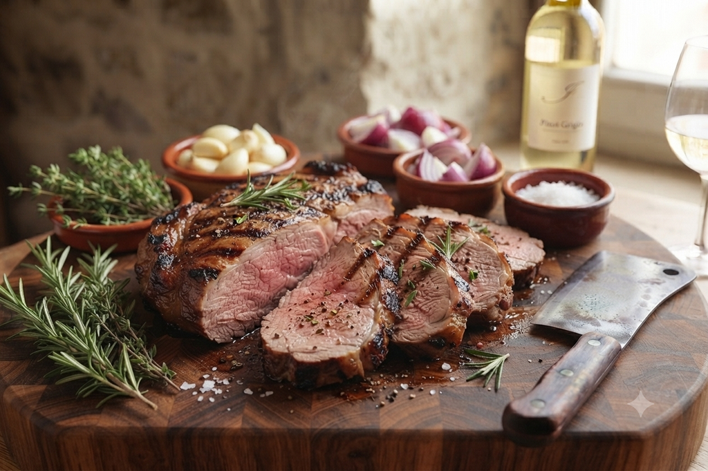 Lammsteak aus der Keule