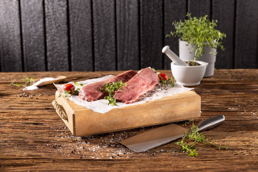 Lammlachse aus Österreich – besonders zartes und mageres Premium-Lammfleisch für feinen Genuss